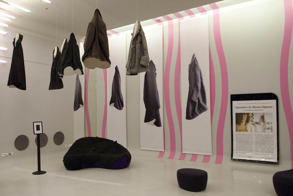 View of Manon Gignoux Exhibition, 2011.